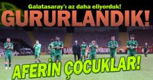GURURLANDIK! Aferin çocuklar!