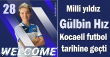 Gülbin Hız Kocaeli futbol tarihine geçti!