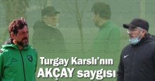 Turgay Karslı’dan Mustafa Reşit Akçay saygısı