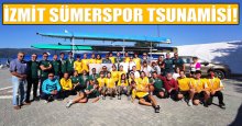 Kürekte İzmit Sümerspor tsunamisi!  