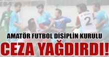Amatör Futbol Disiplin kurulu kararları açıklandı… Ceza alan alana!