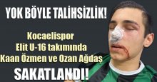 Yok böyle talihsizlik! Kocaelispor U-16 puana sevinemedi!