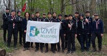 İzmit Belediyespor izcilerinden en anlamlı kamp 