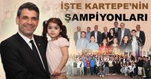 İşte Kartepe’nin ödüllü şampiyonları