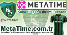 MetaTime.com.tr’den Kocaelispor’a büyük jest! 