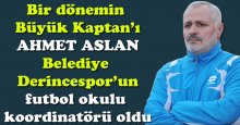 Ahmet Aslan, Belediye Derincespor’un futbol okulu koordinatörü oldu