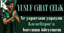 Yusuf Cihat: Ne yaparsam yapayım Kocaelispor’a borcumu ödeyemem
