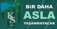 Kocaelispor Kulübü: Bir daha asla yaşanmayacak