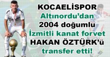 Kocaelispor, Altınordu’nun İzmitli yıldızını Keçiören'den kaptı!