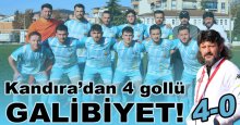 Kandıra’dan 4 gollü galibiyet