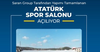 Atatürk Spor Salonu açılıyoooor!
