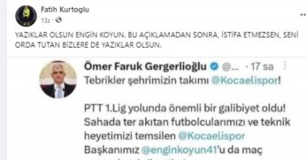 Kurtoğlu’ndan isyan!