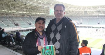 Bağış Erten’e en güzel hediye Hakan Aksoy’dan