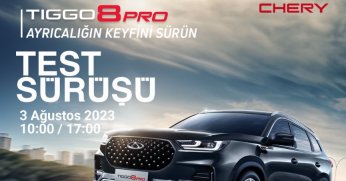 Chery Plaza Kocaeli Kaya’da test sürüş etkinliği’ne davetlisiniz!