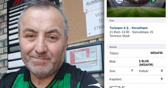 Büyük Kocaelisporlusun Mustafa Ay!