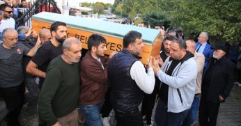 Murat Başak babası için son görevini yaptı