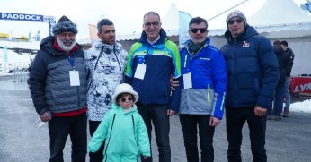 Kenan Sofuoğlu ve oğlu Zayn, Erciyes’e hayran kaldı