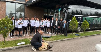 Kurban kesildi, dualar okundu! 