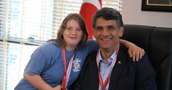 Başkan Kocaman'dan özel sporculara tebrik 