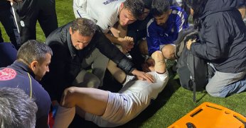 Of Of Offf! Çağatay Fıçıcı'nın ayağı kırıldı!