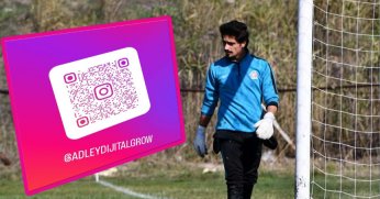 Hem kaleci hem de dijital pazarlama ve sosyal medya uzmanı!