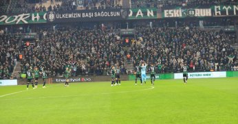 Kocaelispor 21. haftada ikinci sırada yer aldı