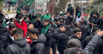 Hodri Meydan, şehri Kocaelispor tezahüratları ile İNLETTİ!