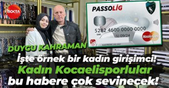 Kadın Kocaelispor taraftarına güzel haber 