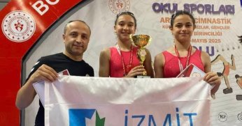 İzmitli cimnastikçilerden müthiş başarı 