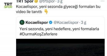 Kocaelispor’un forma tanıtım filmi milyonlara ulaştı!