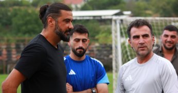 Fatih Öztürk, Gölcükspor'un antrenmanında
