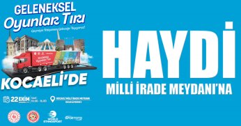 Geleneksel oyun tırı Kocaeli’de!