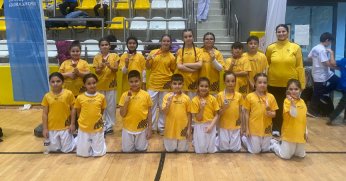 Başiskeleli genç karatecilerden iyi iş