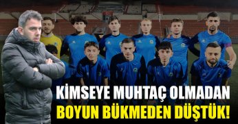 Utku Gürses: Kimseye muhtaç olmadan, boyun bükmeden düştük!