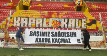 Kayserispor taraftarından örnek davranış