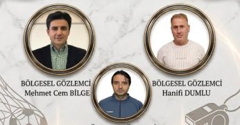 3 gözlemcimiz Bölgesel Klasman'a terfi etti 