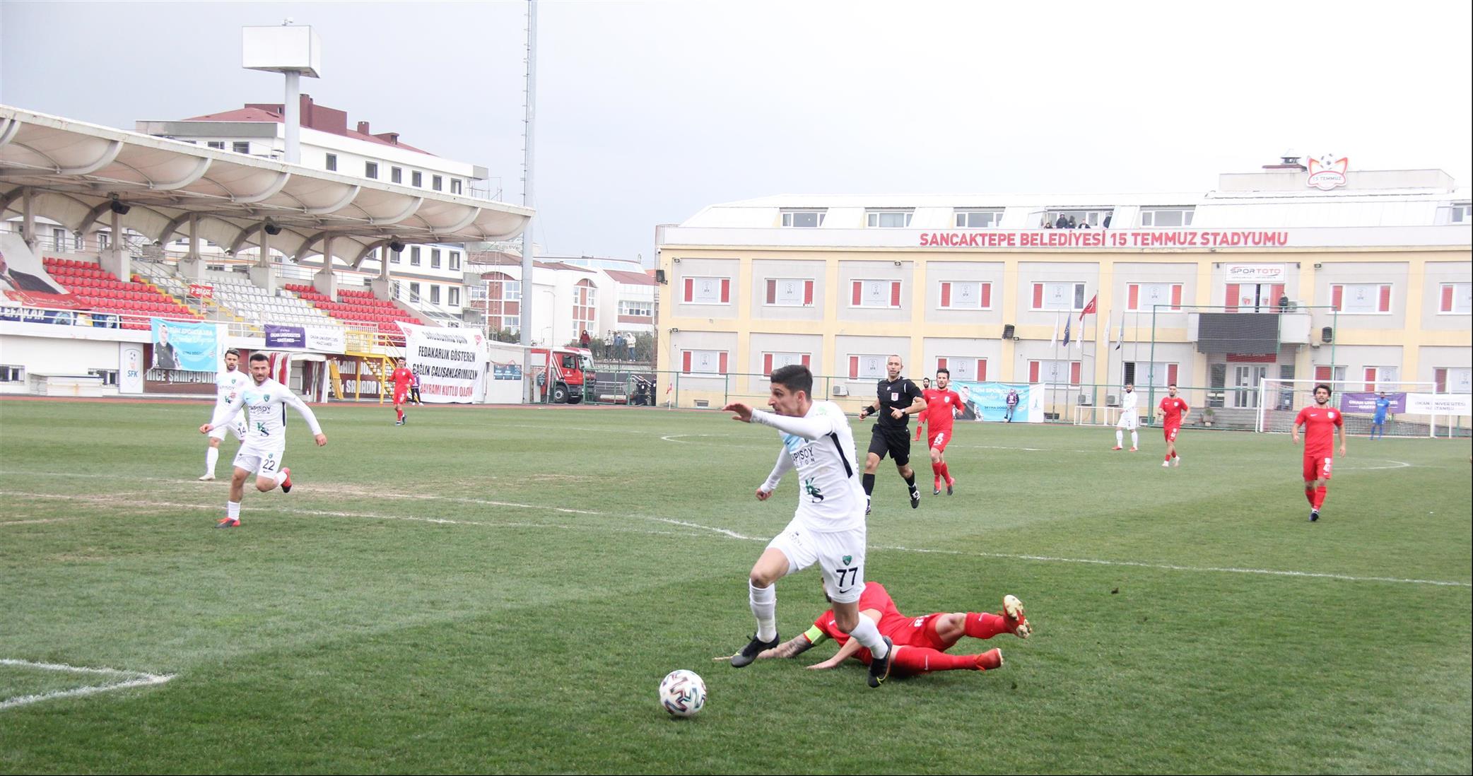 Sancaktepespor - KOCAELİSPOR: 0-3 